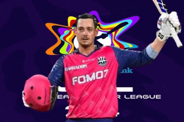 CPL 2024 में छाए क्विंटन डिकॉक, बारबाडोस रॉयल्स का उभरता सितारा