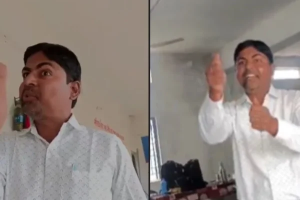तुझे स्कूल के बाहर मारूंगा, मर्डर कर दूंगा…’, महिला शिक्षक पर बुरी तरह भड़का टीचर, VIDEO वायरल